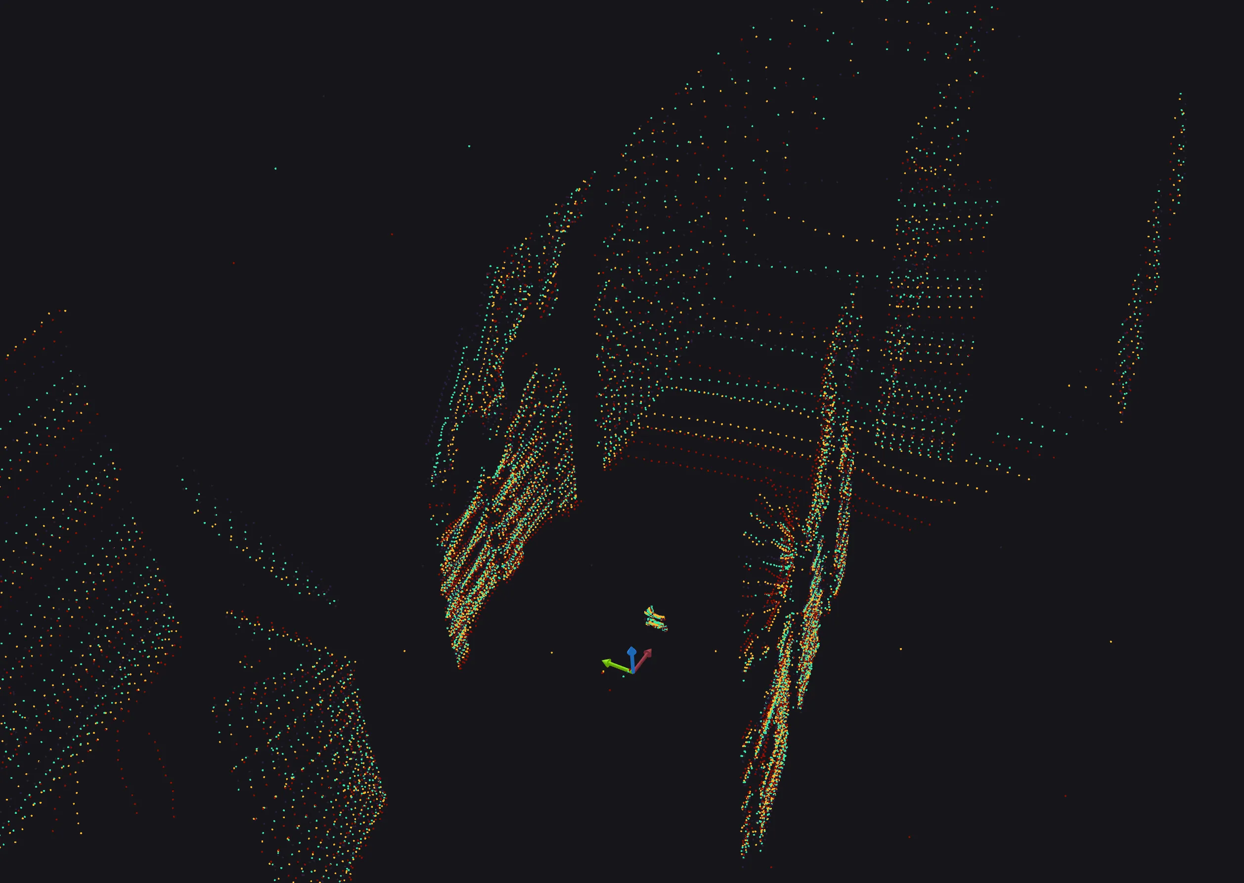 Radar Point Cloud from Near Perspective